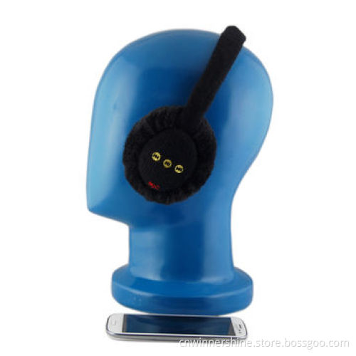 Fax fur earmuffs with artificial fur material